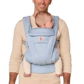 Omni Deluxe Baby Carrier - Cotton Serene Blue